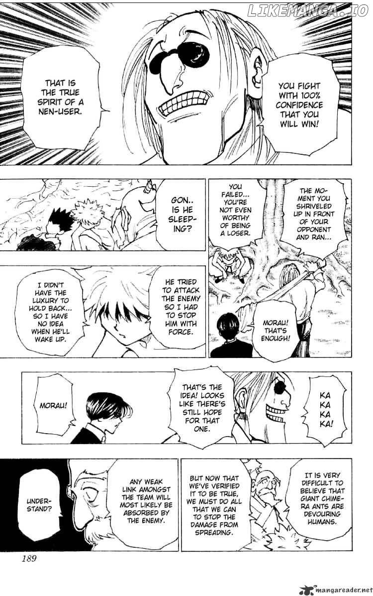 Hunter x Hunter, Chapter 199 image 07